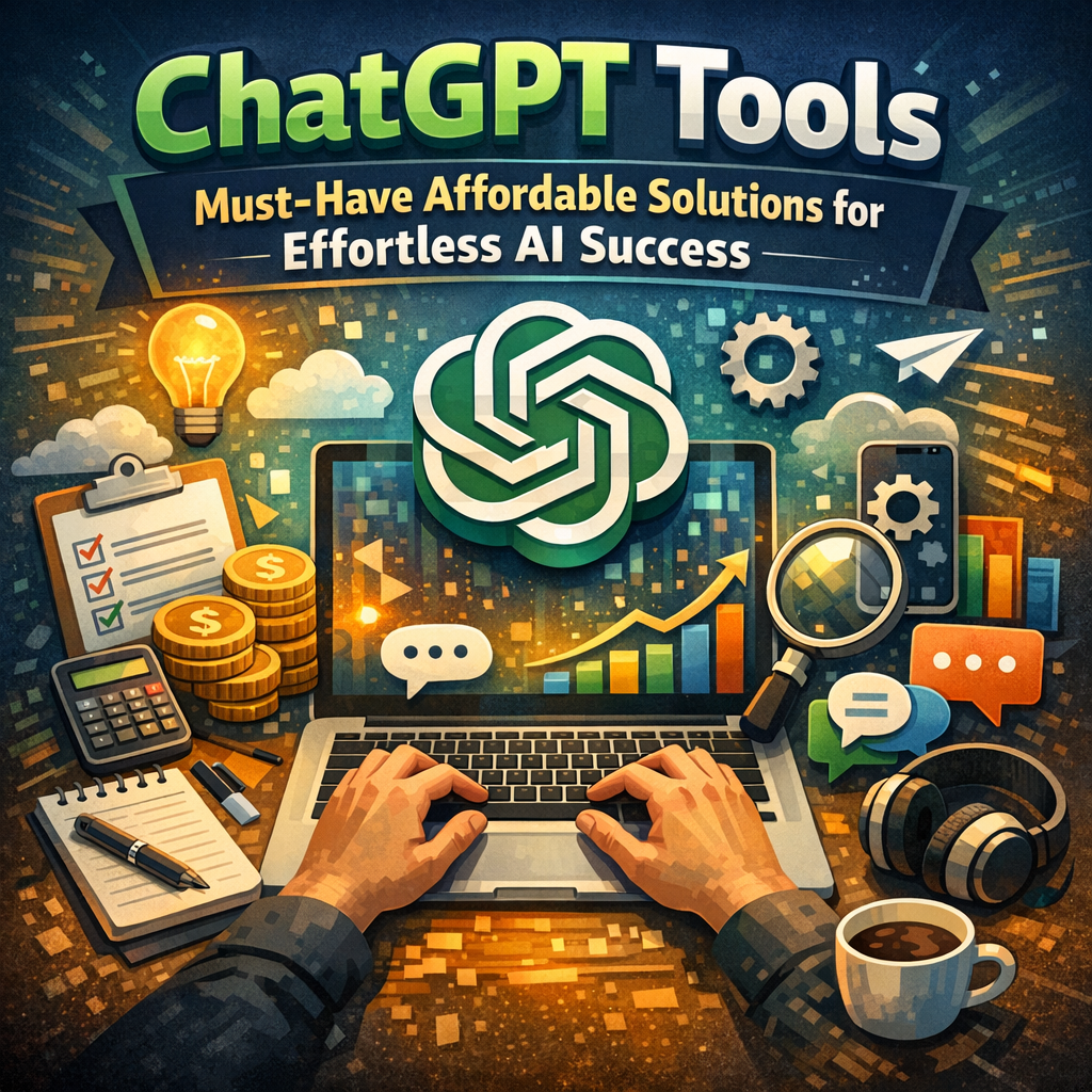 ChatGPT Tools: Must-Have Affordable Solutions for Effortless AI Success Illustration of ChatGPT Tools: Must-Have Affordable Solutions for Effortless AI Success