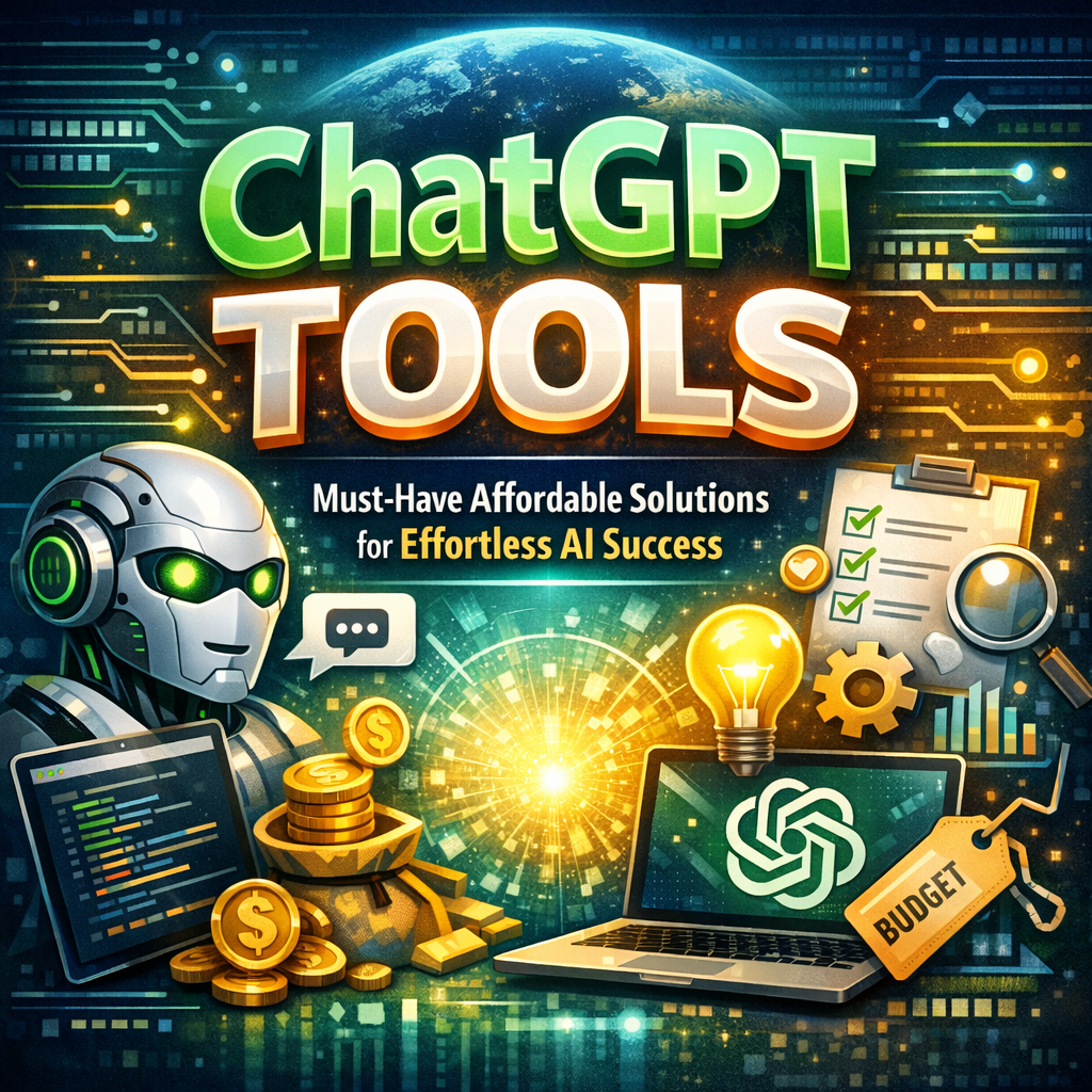 ChatGPT Tools: Must-Have Affordable Solutions for Effortless AI Success Illustration of ChatGPT Tools: Must-Have Affordable Solutions for Effortless AI Success