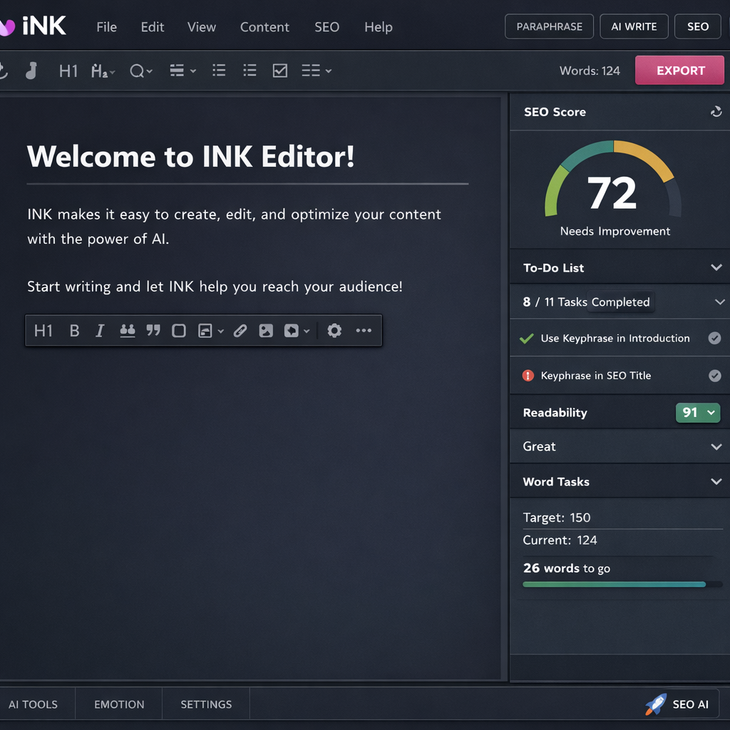 Ink Editor