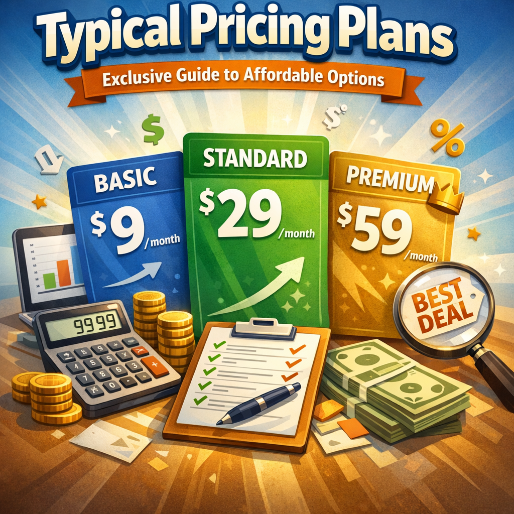 Typical Pricing Plans: Exclusive Guide to Affordable Options Illustration of Typical Pricing Plans: Exclusive Guide to Affordable Options