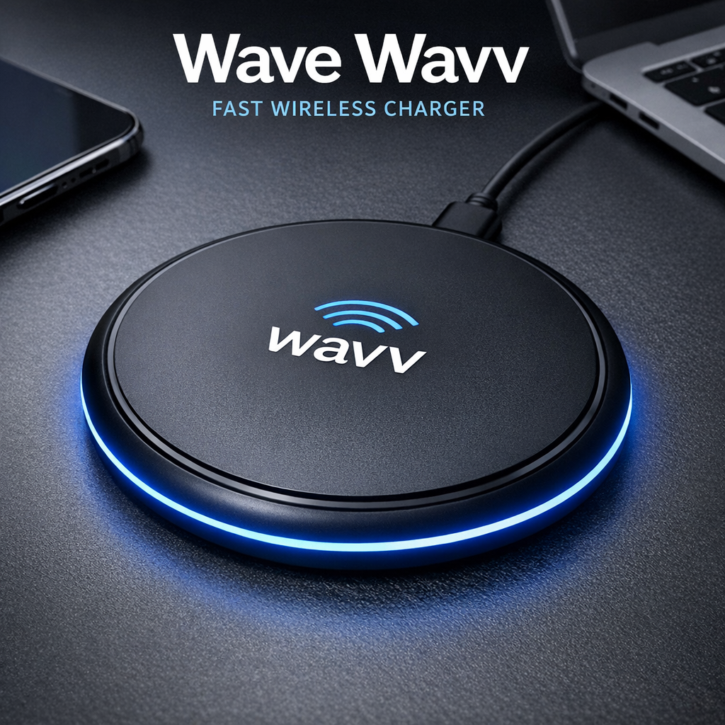 Top Desk Setup Gadgets to Boost Productivity and Organization Wave Wavv Fast Wireless Charger